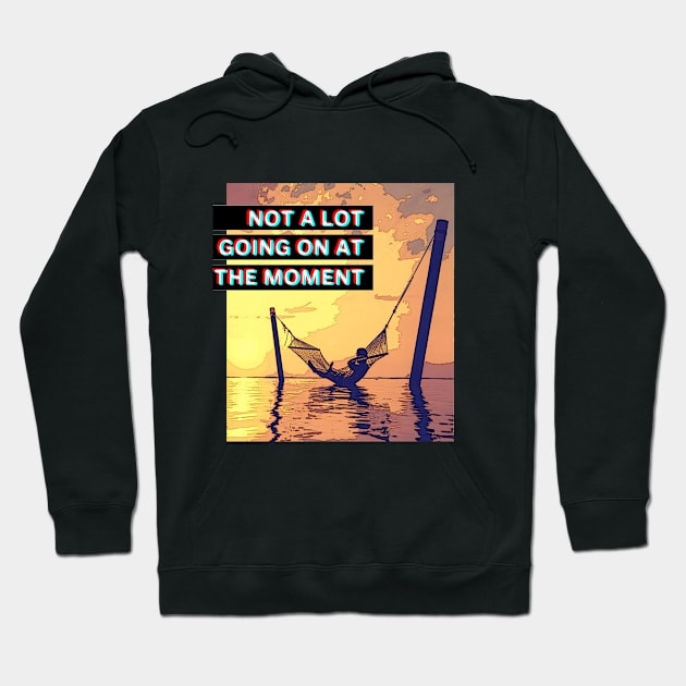 Not a lot going on at the moment Hoodie by aktiveaddict